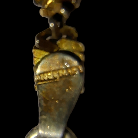 Danecraft Sterling Silver & Gold Plated Twisted Herringbone Necklace Cha… - Picture 10 of 10